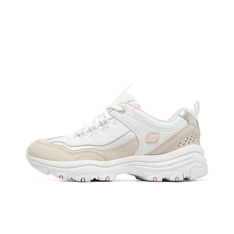 Skechers I-Conik Chunky Sneakers Women's Low-Top White Umber-0