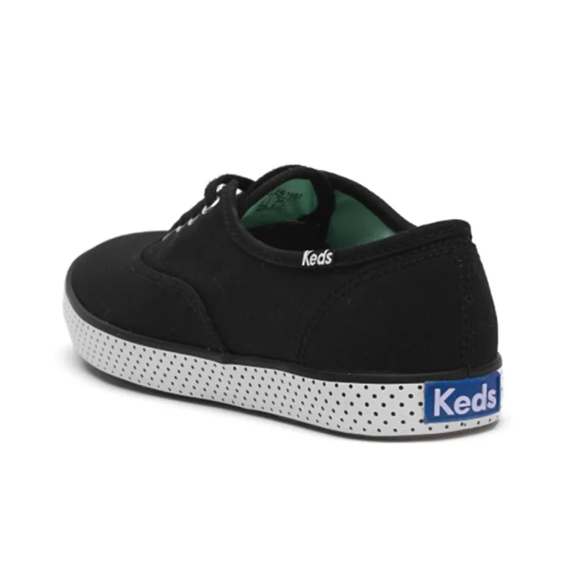 Keds Canvas Shoes Women's Low-Top Black-2