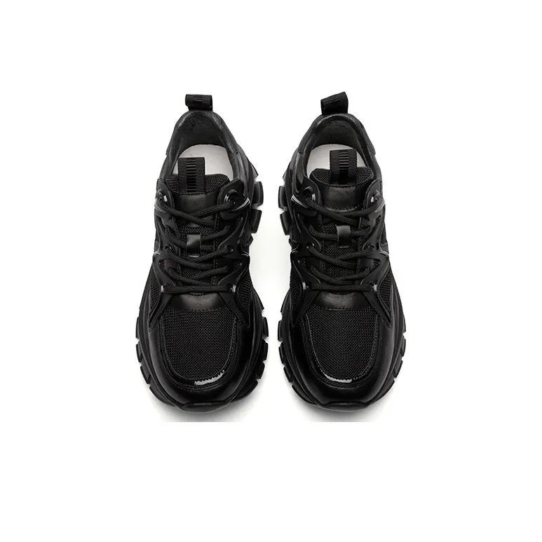PACO GIL Low-Top Chunky Sneakers Women's Black-2