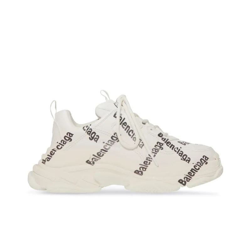Balenciaga Triple S 'Logotype   White' Women's-1