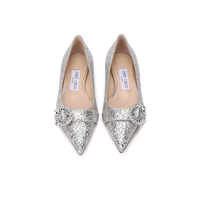 Jimmy Choo Silber Damen Casual Single Shoes Women's-3