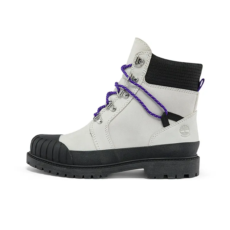 Timberland Heritage Rubber Toe 6 Inch Hiking Boot 'White' Women's-0