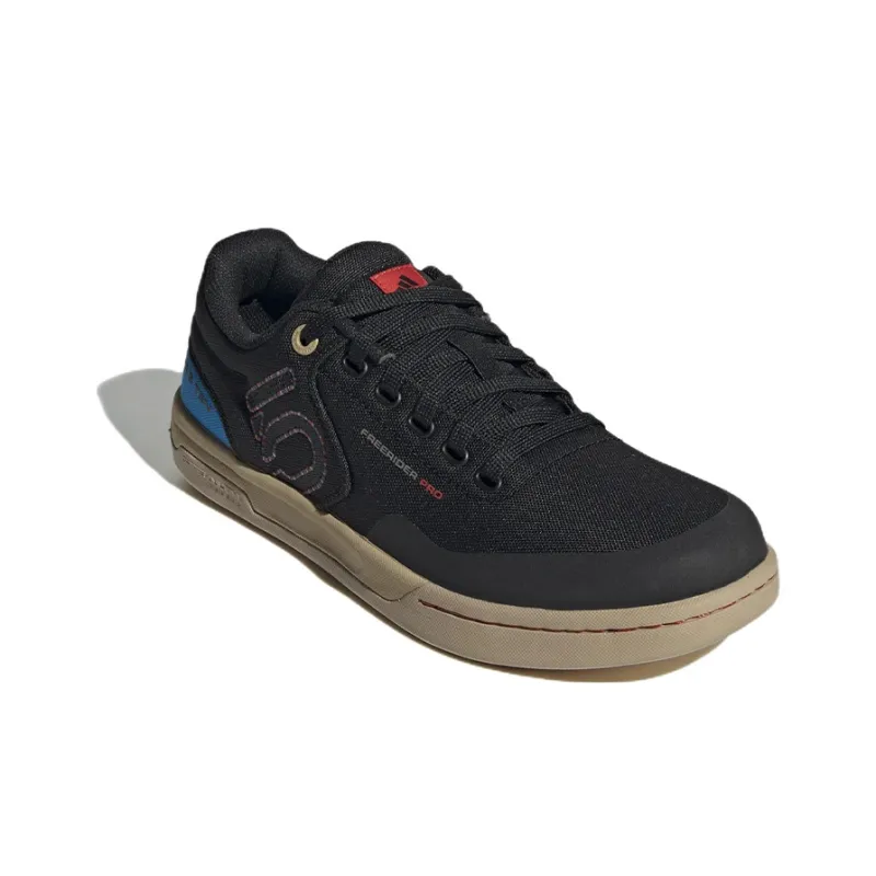 Adidas Five Ten Freerider Pro Canvas Core Black Carbon Pulse Lime-2