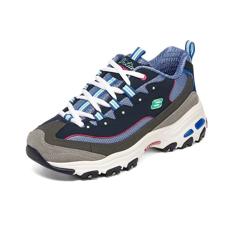 Skechers D'Lites 1.0 'Blue Green Red' Women's-2