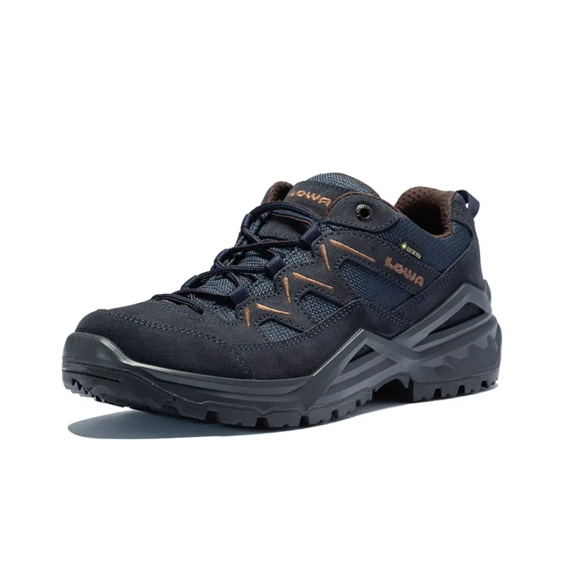 Lowa SIRKOS EVO GTX Low Top Outdoor Shoes Unisex Cyan-4