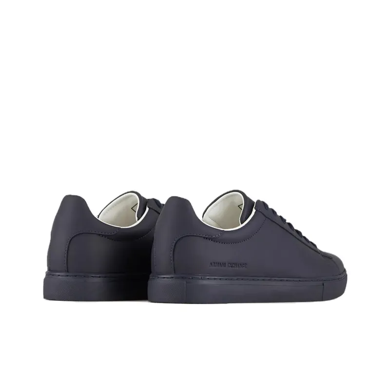 ARMANI EXCHANGE Low Top Skateboard Shoes Men's Marine Blue-3