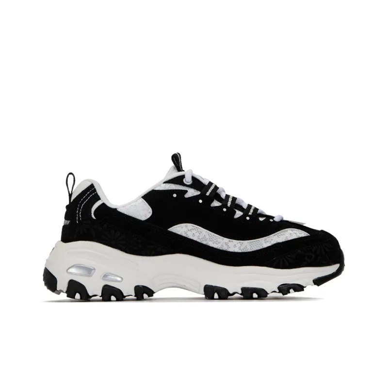 Skechers DLites 1.0 'Black White' Women's-1