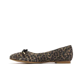 Clarks Women's Casual Shoes Women's Low-Top Leopard Print