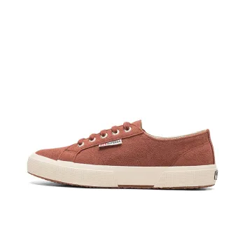 SUPERGA Low Top Canvas Shoes Women's Camel
