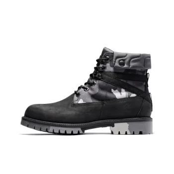Timberland Heritage EK+ 6 Inch Waterproof Wide Fit Boot 'Grey Camouflage'