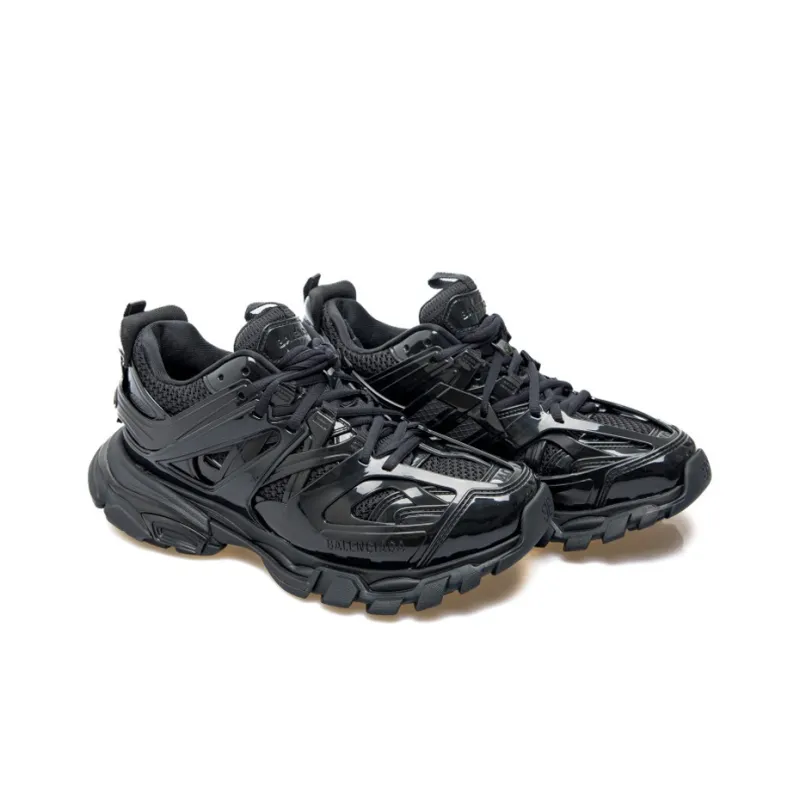 Balenciaga Track Black Patent-2