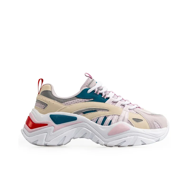 FILA FUSION Fila Fishbone Dad Shoes White/Purple Women's-1