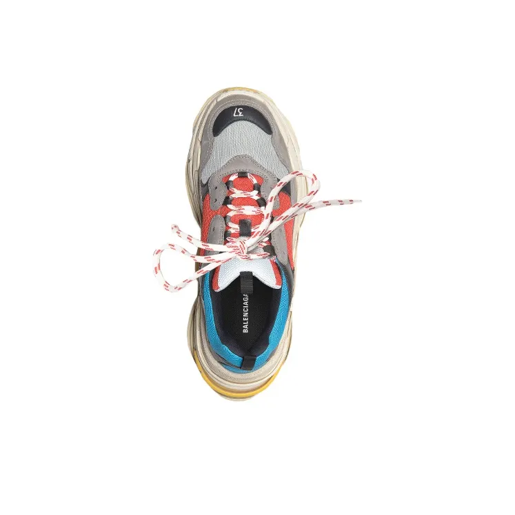 Balenciaga Triple S 'Blue Red' Women's-3