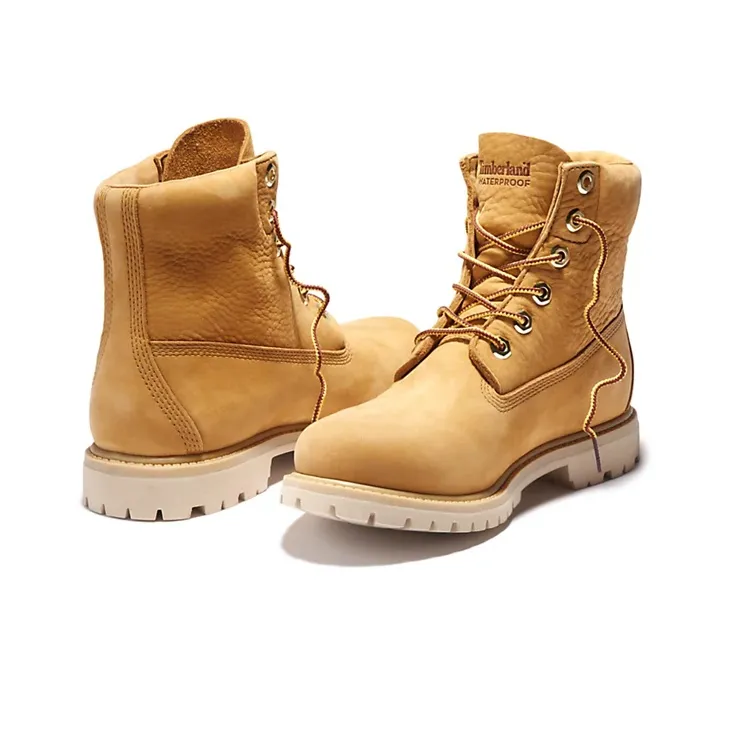 Timberland 6 Inch Nellie Paninara Collarless Waterproof Boot 'Wheat' Women's-3