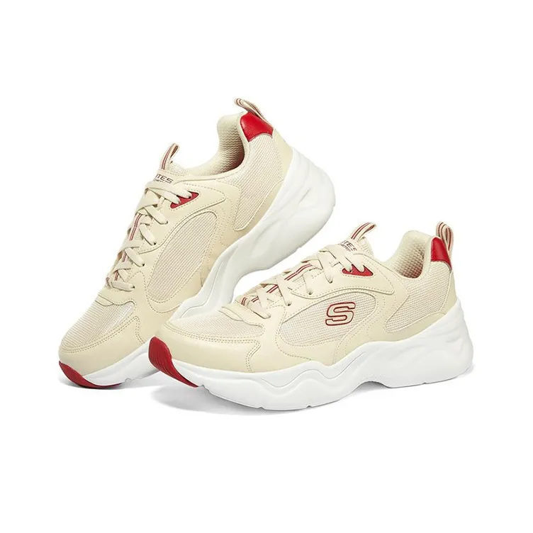 Skechers Dlites Airy 3.0 'Beige Red'-2