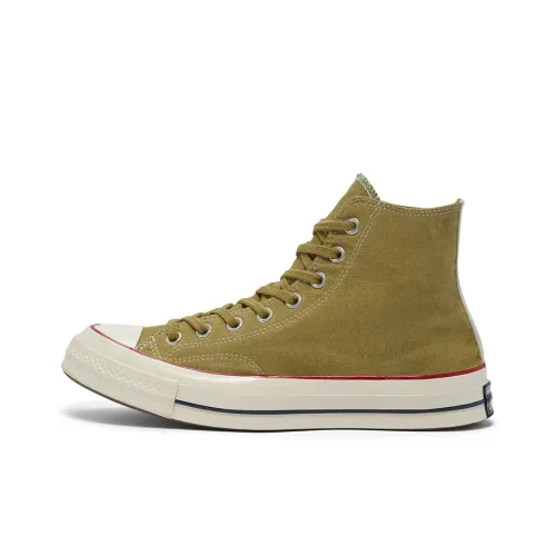 Converse 1970s Canvas Shoes Unisex High-Top Olive Green