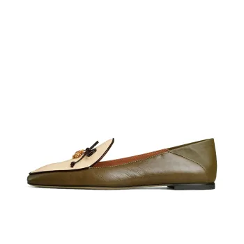 TORY BURCH Charm Casual Single Shoes Women's Green