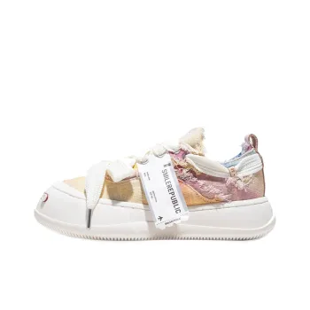 SMILEREPUBLIC Smilerepublic Low Top Canvas Shoes Unisex Rainbow
