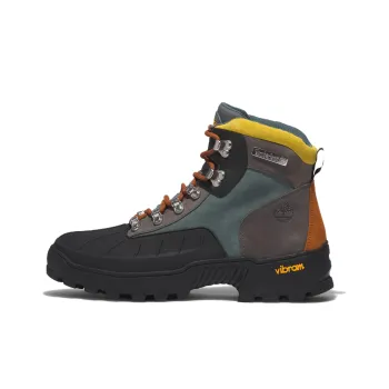 Timberland Vibram Wear Resistant Crew Outdoor Boots Men's Black Gray Green
