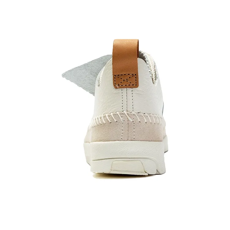 Clarks Originals Chunky Sneakers Women's Low Top White-4