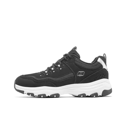 Skechers I-Conik Chunky Sneakers Men Low-Top Black/White