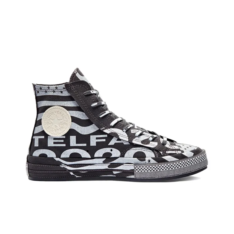 Converse Chuck Taylor All Star 70 Hi Telfar Black White-1