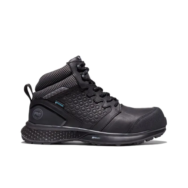 Timberland REAXION Waterproof And Wear resistant Ankle Length Outdoor Boots Women's Black-1