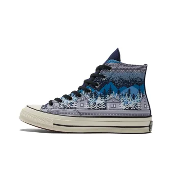 Chuck 70 Converse High 'Holiday Sweater Midnight Navy'
