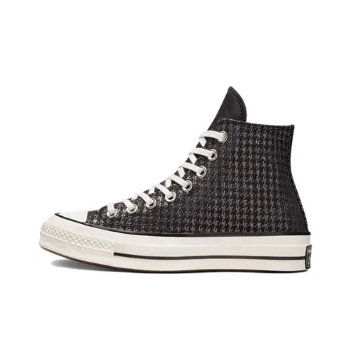 Converse Chuck 70 Women's High 'Houndstooth Shine - Black'