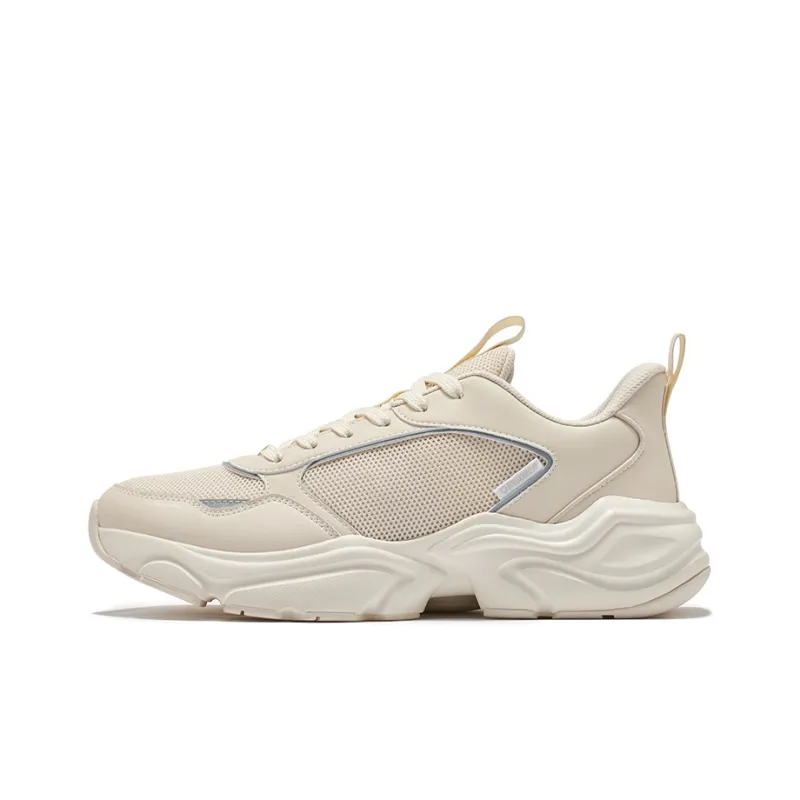 RIGORER Low Top Chunky Sneakers Men's Beige-0