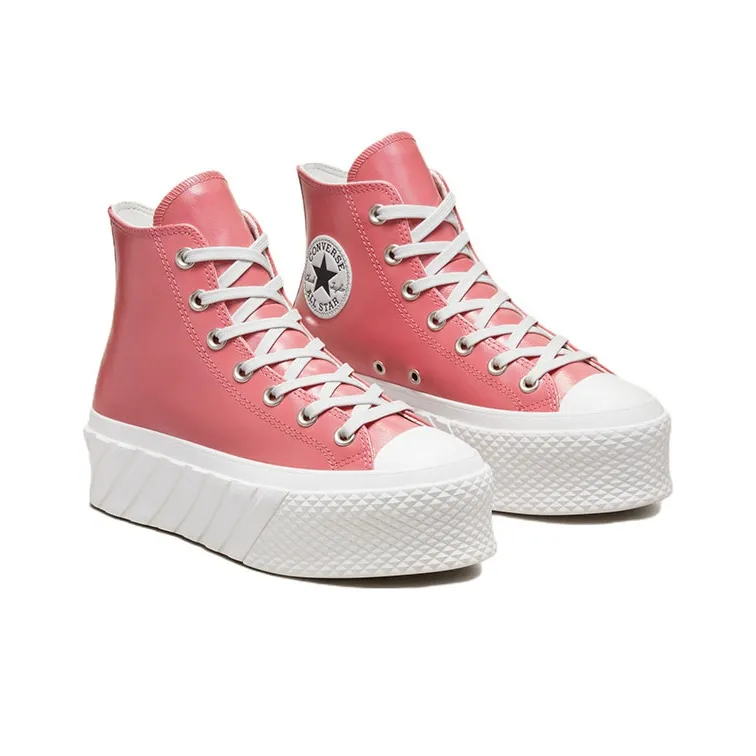 Converse Women's Chuck Taylor All Star Lift 2X Platform High 'Iridescent Madder Pink' Women's-2