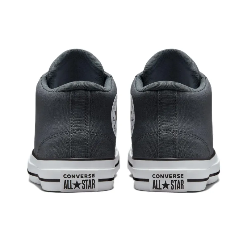 Converse Chuck Taylor All Star Malden Street Anti Slip Wear Resistant Mid Top Canvas Shoes Unisex Gray-3