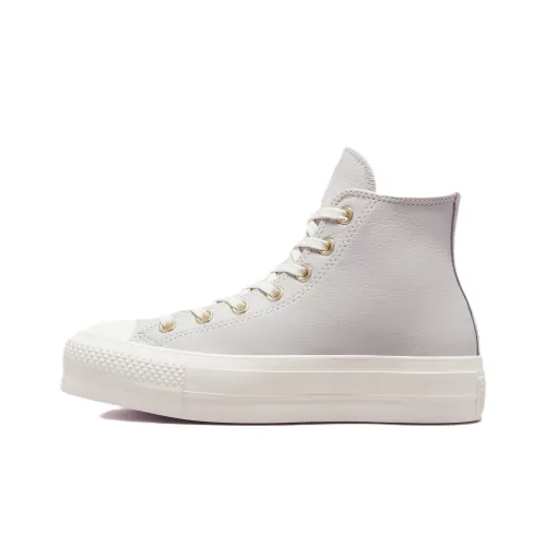 Converse Run Star Hike Hi sneakers in black Anti Slip And Wear Resistant Height Increasing High Top Canvas Shoes Women's Ecru