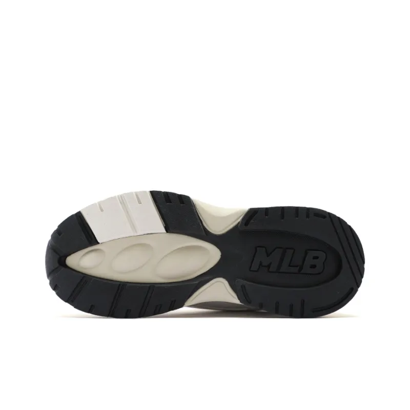 MLB Big Ball Chunky Cushioning Height Increasing Low Top Chunky Sneakers Unisex Black-3