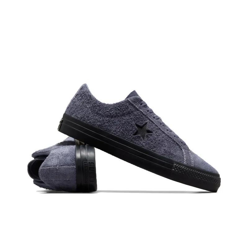 Converse One Star Pro Vintage Suede Low 'Dark Moth Black'-5