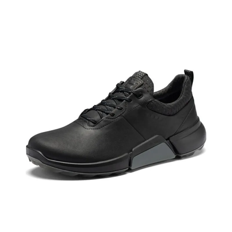 Ecco Golf Biom H4 Cushioning, Slip Resistant, Abrasion Resistant Coverage Low Top Golf Shoes Men's Black-1