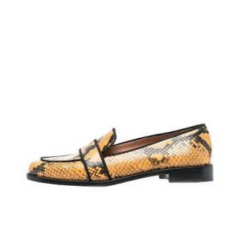 AQUAZZURA Flat Shoes Women's Snakeskin Print
