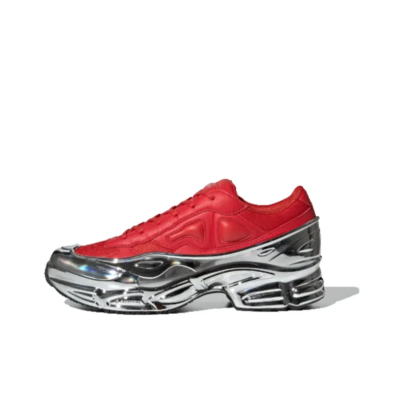 Adidas Ozweego Raf Simons Red Silver Metallic-0
