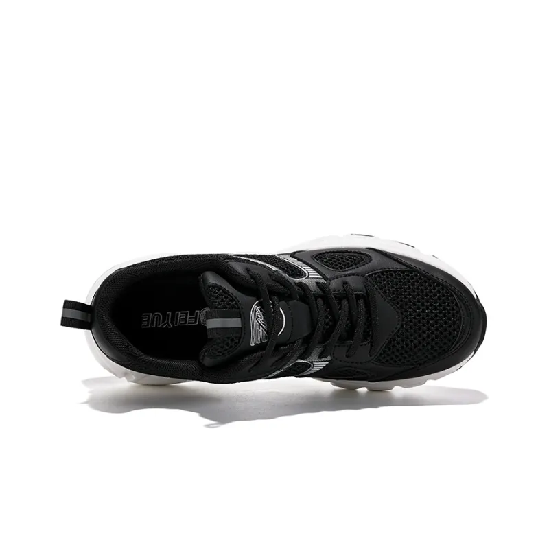 Feiyue Low Top Chunky Sneakers Women's Black-3