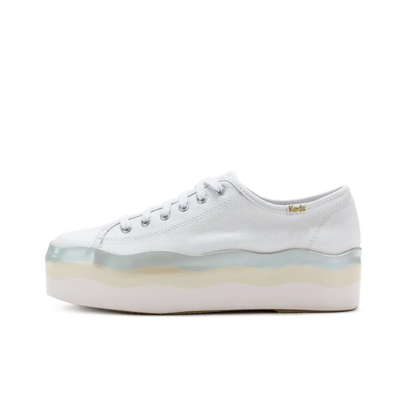 Keds Canvas Shoes Women's Low-Top White-0