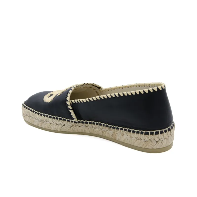 GUCCI Embroidered GG Espadrilles-1