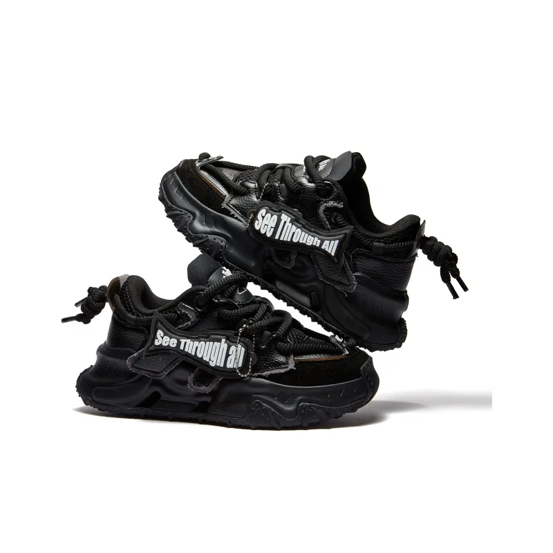 RIFUGIO VO' Flying Fish No.1 Wear-Resistant Height Increasing Low-Top Chunky Sneakers Unisex-4