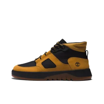 Timberland Suway Chukka Ankle-Length Outdoor Boots Black Yellow