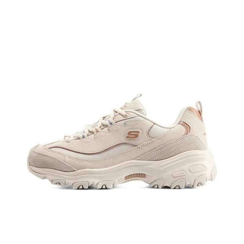 Skechers D'Lites 1.0 'White Pink' Women's-0