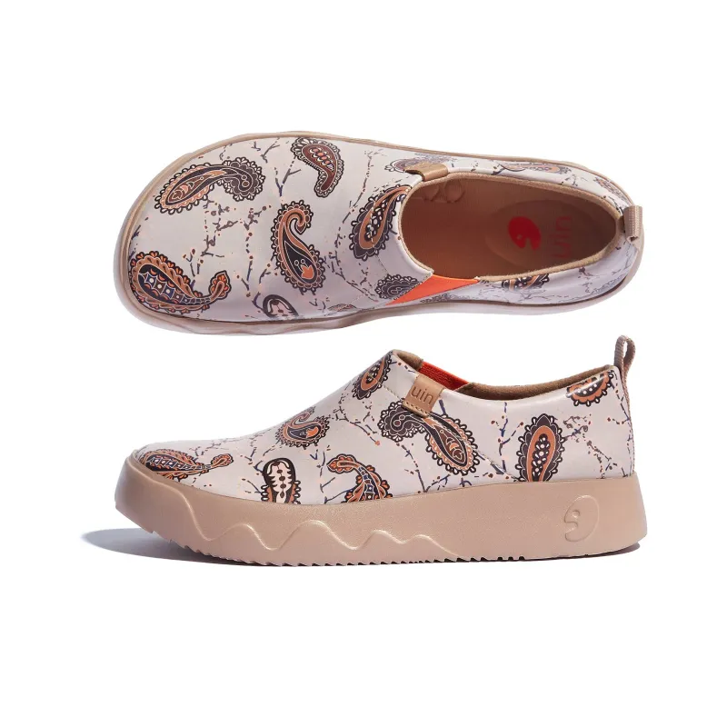 U.IN Painted Travel Shoes Toledo 9 Casual Single Shoes Women's-4