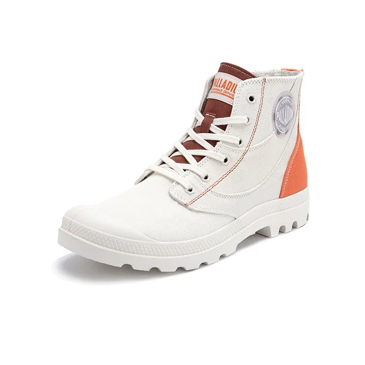 Palladium Pampa Durable Breathable High-Top Canvas Shoes Unisex-1