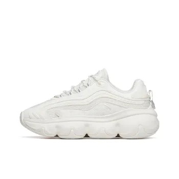 ANTA Life Collection Chunky Sneakers Women's Low Top Ivory White/Silver