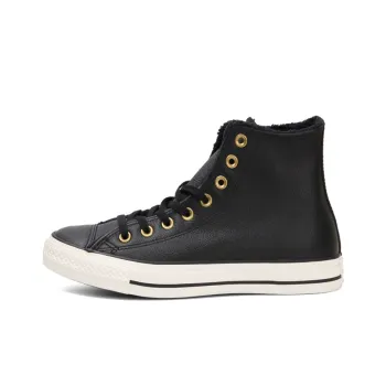 Converse Chuck Taylor All Star 'Black Leather Gold'