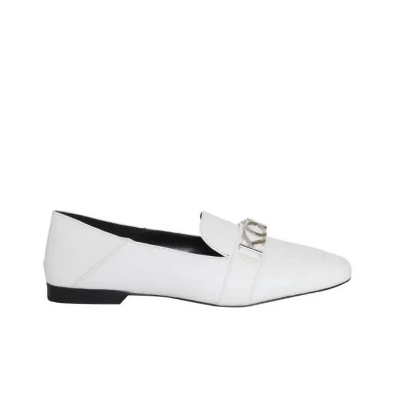 MICHAEL KORS Madelyn Flat Shoes Women's White-1