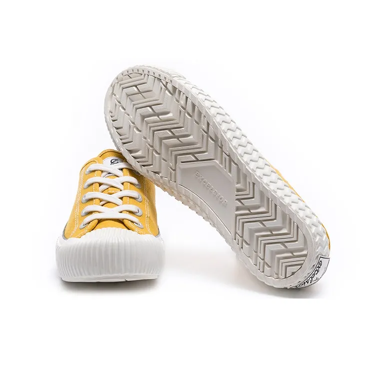 Excelsior Canvas Shoes Women's Low Top Mango Yellow-4